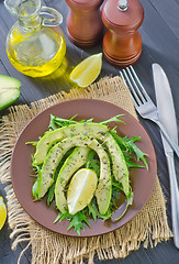 Image showing salad with avocado