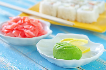 Image showing sushi