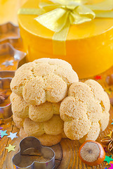 Image showing Sweet cookies for chrisnmas