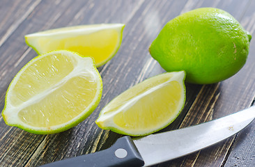 Image showing fresh limes