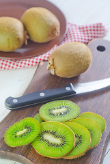 Image showing fresh kiwi