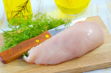 Image showing chicken fillet