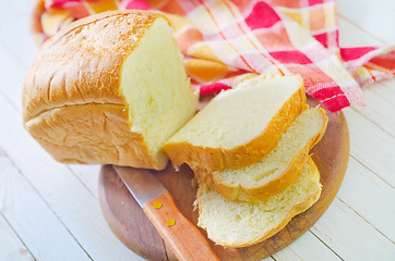 Image showing bread on board