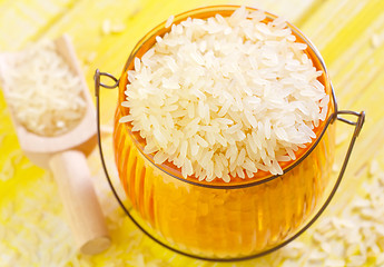 Image showing raw rice