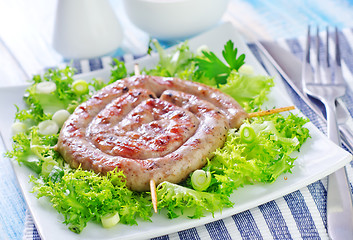 Image showing sausages