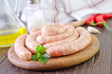 Image showing sausages