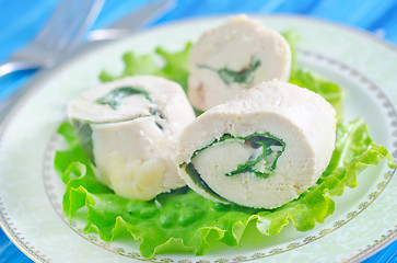 Image showing chicken roll