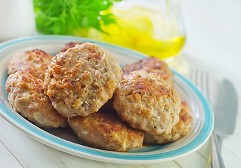 Image showing cutlets