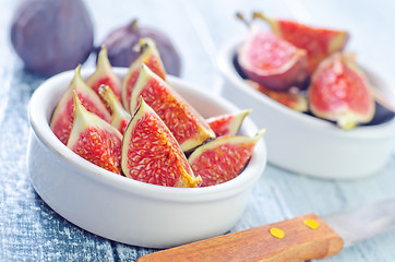 Image showing fresh figs