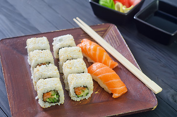 Image showing sushi