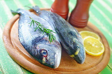 Image showing raw fish