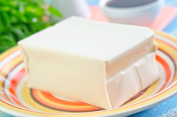 Image showing tofu cheese