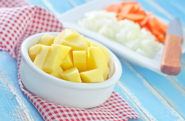 Image showing raw vegetables