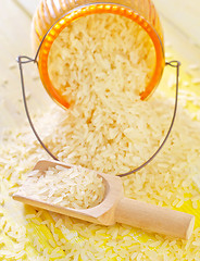 Image showing raw rice