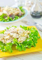 Image showing fresh salad on plate
