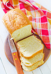 Image showing bread on board