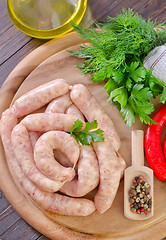 Image showing sausages