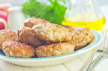 Image showing cutlets