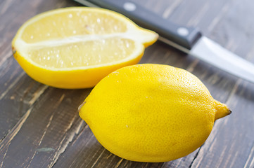 Image showing fresh lemons