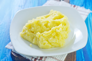 Image showing mashed potato