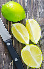 Image showing fresh limes