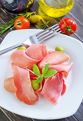 Image showing prosciutto