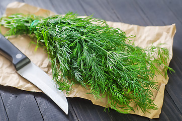 Image showing fresh dill