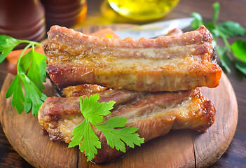 Image showing fried meat