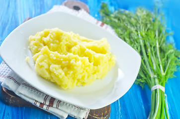 Image showing mashed potato