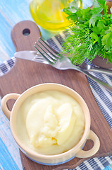 Image showing mashed potato