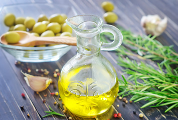 Image showing olive oil