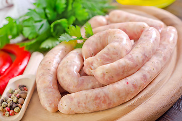 Image showing sausages