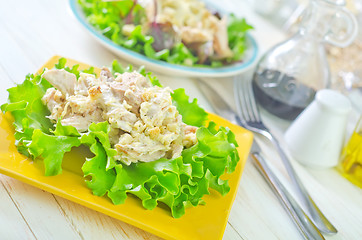 Image showing fresh salad on plate