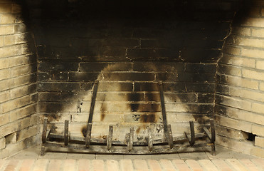 Image showing Empty Fireplace