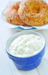 Image showing sour cream