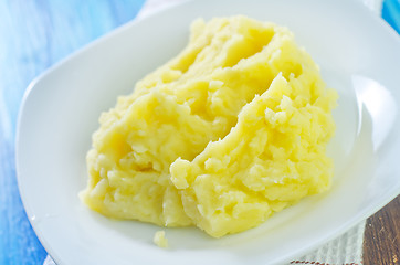 Image showing mashed potato