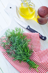 Image showing fresh dill