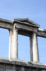 Image showing Zeus temple gates