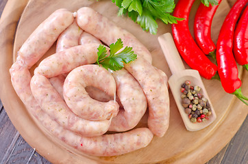 Image showing sausages