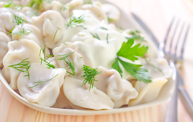 Image showing pelmeni