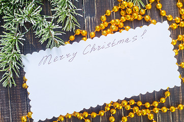 Image showing christmas background