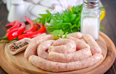 Image showing sausages