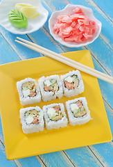 Image showing sushi