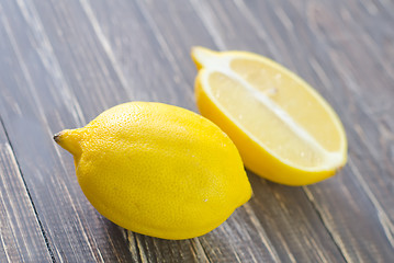 Image showing fresh lemons