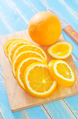 Image showing fresh oranges