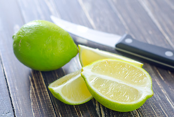 Image showing fresh limes