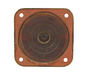 Image showing Grunge Speaker