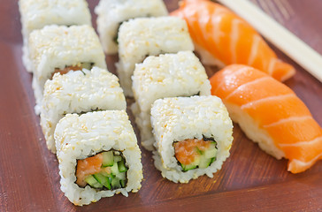 Image showing sushi