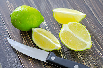 Image showing fresh limes