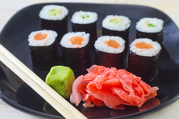 Image showing sushi